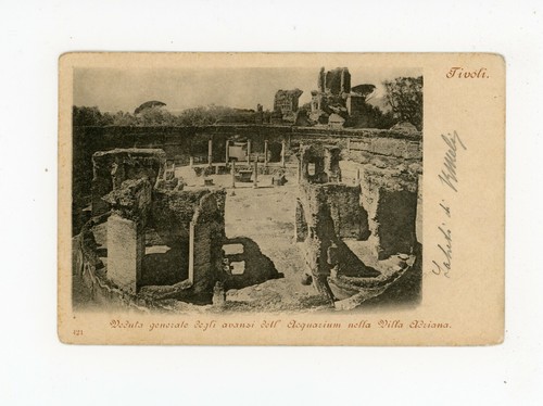 Cartolina tivoli avanzi - cartolina,
