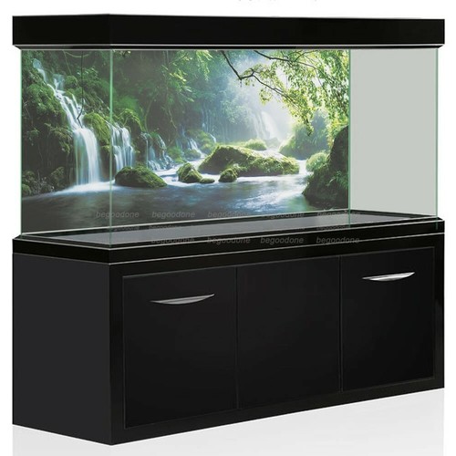 Poster sfondo acquario cascata