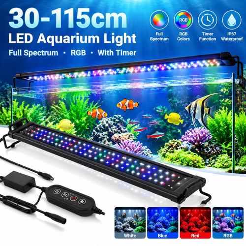 Luce led per acquario - acquario, 30-115