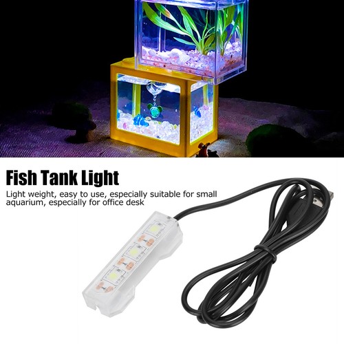 Piccola lampada acquario luce