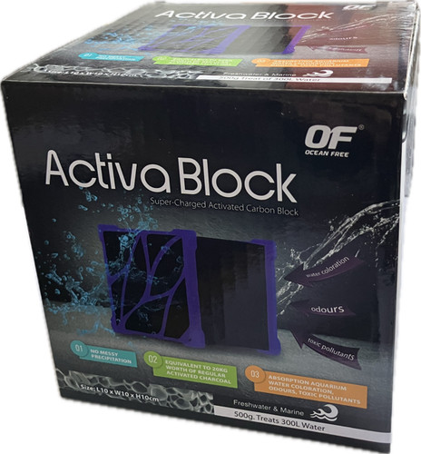 Activa carbon block acquario - carbon,